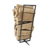 Brandhout houder voor open haard kachel woonkamer modern design Log Rack Korting