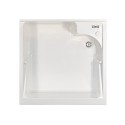 Wasmeubel 60x60cm met wasbak en deksel Edilla Montegrappa Kortingen