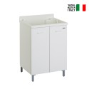 Wasrekmobiel met wasbak 60x50 cm, 2 deuren, Edilla Montegrappa Verkoop