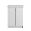 Mobiele Wasunit 63x60cm 2 Deuren Keramische Wastafel Acqua Edilla Kortingen