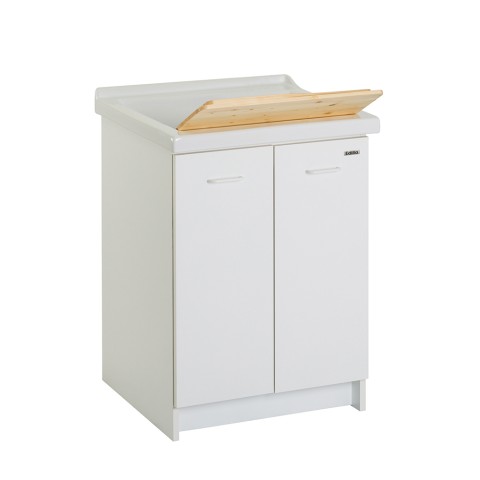 Mobiele Wasunit 63x60cm 2 Deuren Keramische Wastafel Acqua Edilla Aanbieding