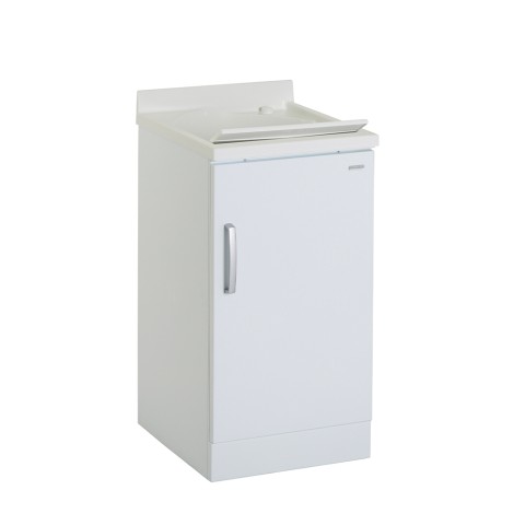 Wasbak 45x50cm voor buiten met wastobbe en wasplank Piuvella Montegrappa Aanbieding