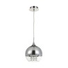 Maytoni Fermi Hanglamp Bolvormig Ø 20cm, Chroom Glas Aanbieding