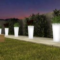 Solar LED RGB Verlichte Hoge Vaas h102 voor Tuin Arkema Tondo Aanbieding