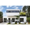 Modulaire tuinbank voor buiten van polyethyleen Arkema Althea Afmetingen
