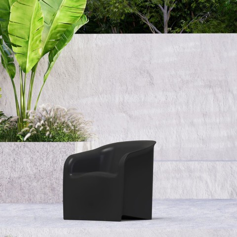 Buitenstoel polyethyleen tuin, balkon en horeca Lady Aanbieding