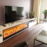 Inbouw elektrische haard 180cm LED vlam 1500W Amiata Verkoop