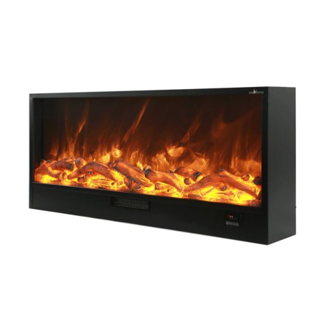 Elektrische haard 1500W vrijstaand en inbouw 50x20x50,7cm Vulture Aanbieding
