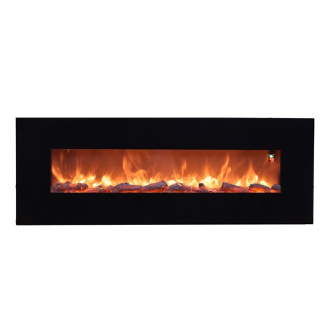 Moderne elektrische wandhaard met realistisch vlameffect 1500W Aprica Aanbieding
