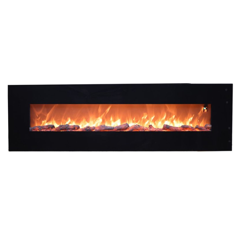 Elektrische haard met LED-vlammen, 1500W, wandmontage Pordoi Aanbieding Elektrische haard met LED-vlammen, 1500W, wandmontage Pordoi Aanbieding