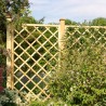 Klimrek voor planten in hout 40x180cm terras tuin Aanbieding