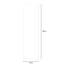 Klimrek voor planten in hout 40x180cm terras tuin Aanbod