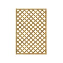 Trellisscherm voor klimplanten tuin hout 90x180 cm Trendy Verkoop
