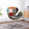 In hoogte verstelbare draaifauteuil in patchworkstijl Stork Keuze