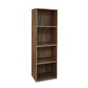 Woonkamer bureau boekenkast 4 planken 40x132 cm houten plank Duval Karakteristieken