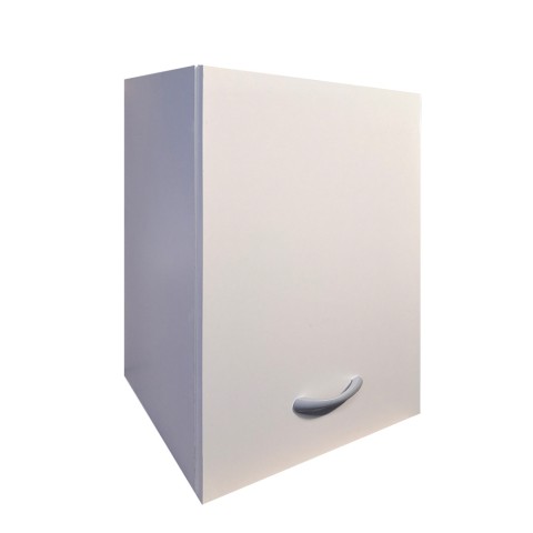 Witte keukenwandkast met deurklink 40x33x60cm Cindy
