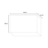 Moderne airco omkasting Artist Afmetingen