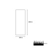 Kunstgrasrol 2x25m kunstmatig tuin gazon 50m² Green XL Afmetingen