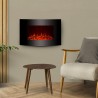 Elektrische haard wandkachel ecologisch LED-vlam San Diego Aanbieding