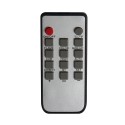 Elektrische wandhaard met multicolor LED-vlamlicht Dallas Korting