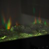 Elektrische wandhaard met multicolor LED-vlamlicht Dallas Karakteristieken