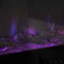 Inbouw wandhaard elektrische kachel veelkleurige vlam LED Chicago Model