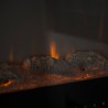 Inbouw wandhaard elektrische kachel veelkleurige vlam LED Chicago Afmetingen