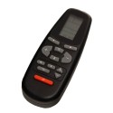 Elektrische hoekhaard vloerstaand in wit hout L126 x D78 x H83 Madison Aankoop