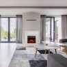 Vrijstaande elektrische haard met witte houten omlijsting Cambridge Aanbieding