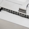 Moderne inbouw bio-ethanolhaard voor wand, zwart glas en staal Pechino Aanbod