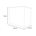 Metalen tuinhuisje voor gereedschap 201x121cm Basic XS Verkoop