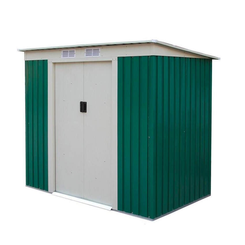 Metalen tuinhuisje voor gereedschap 201x121cm Basic XS Aanbieding