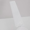 Moderne witte plafondventilator 3 bladen 120cm met verlichting 70W Hitz Verkoop