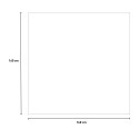 Universeel schuifbaar plisséhordeur 160x160cm voor raam Melodie XXL Afmetingen