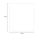 Universeel plissé schuifhor 135x160cm voor raam Melodie XL Afmetingen