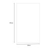 Universeel rolgordijn tegen insecten voor raam 80x170 cm Easy-Up C Model