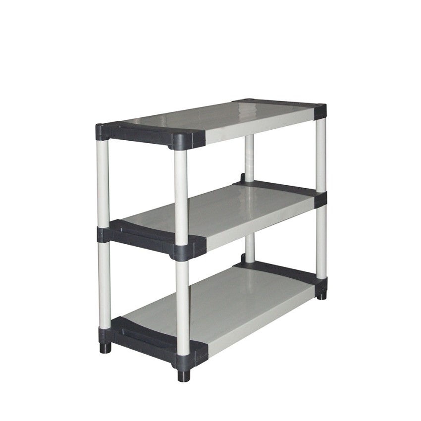 Opbergrek voor tuin, garage, kelder met 3 planken Rack Aanbieding Opbergrek voor tuin, garage, kelder met 3 planken Rack Aanbieding