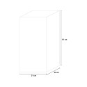 Afvalzakhouder voor gescheiden inzameling 80/110 liter Mr.B Korting
