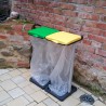 Dubbele afvalzakhouder 80/110 L voor gescheiden afval Mr.B Bis Aanbod