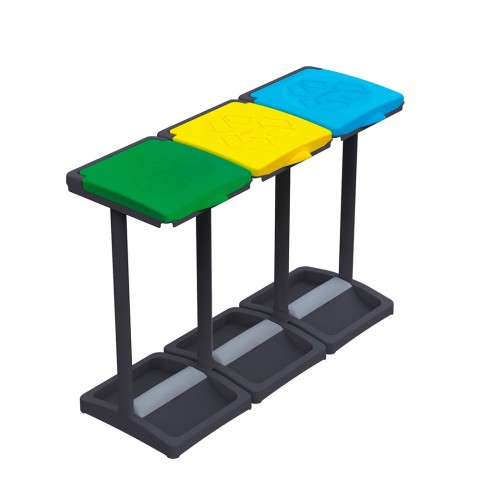 Afvalzakhouder 3 Containers Gescheiden Afval Mr.B Tris Aanbieding