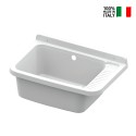 Wandhangende wasbak 59x39x28cm voor buiten in de tuin Sink 60 Verkoop