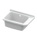 Wandhangende wasbak 59x39x28cm voor buiten in de tuin Sink 60 Aanbieding