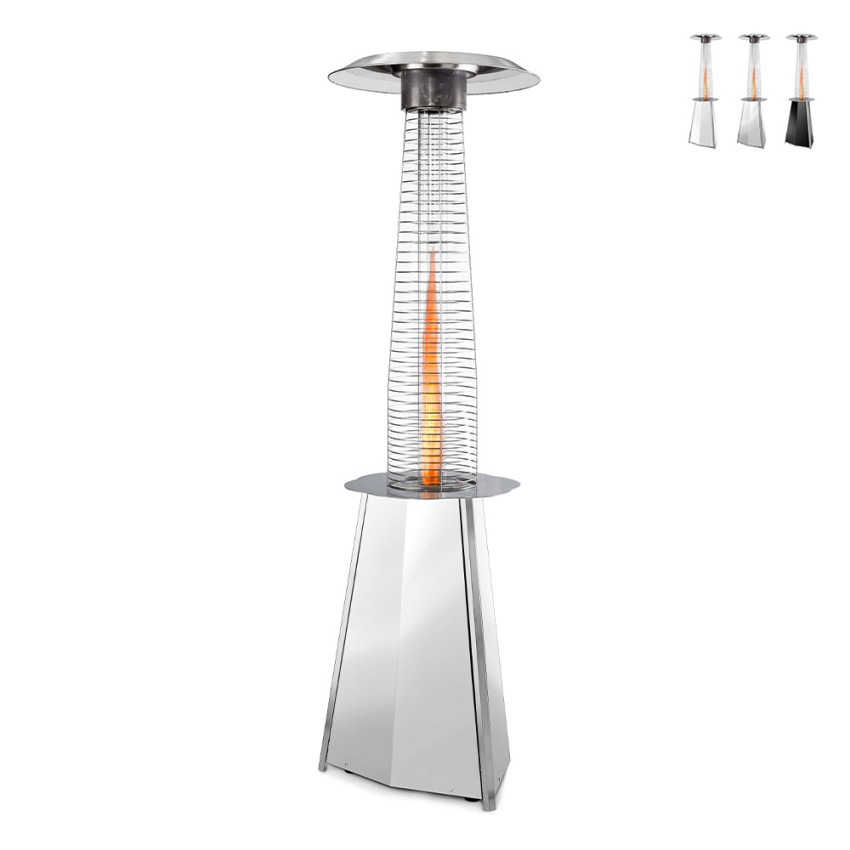 Gasverwarmer voor buiten met tafel, ideaal voor bar en restaurant, Solflame Verkoop