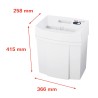 Kantoor papierversnipperaar 5-6 vel 4 x 25mm Pure 120 HSM Keuze