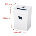 Papierversnipperaar voor thuis en kantoor, snijbreedte 3,9 mm Pure 320 HSM Model