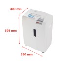 Papierversnipperaar voor kantoor, 13 vel, 4 x 37 mm, kan ook CD’s vernietigen, X13 Shredstar HSM Model