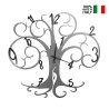 Handgemaakte metalen wandklok Albero Della Vita 60x55cm Ceart Voorraad