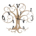 Handgemaakte wandklok Albero Della Vita Big 80x75cm Ceart Keuze