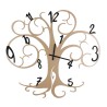 Handgemaakte wandklok Albero Della Vita Big 80x75cm Ceart Keuze