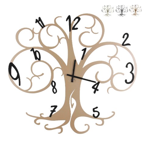 Handgemaakte wandklok Albero Della Vita Big 80x75cm Ceart Aanbieding